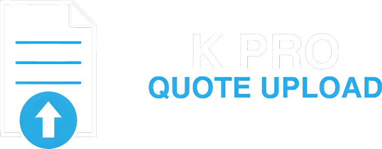 K Pro Quote Upload
